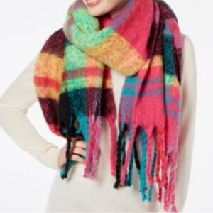 Colorful Plaid Scarf